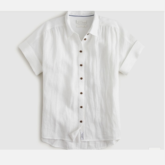 J Crew Baird McNutt linen shirt - Picture 3 of 8